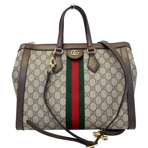 gucci gg supreme tote beige bag|ophidia gg supreme shoulder bag.